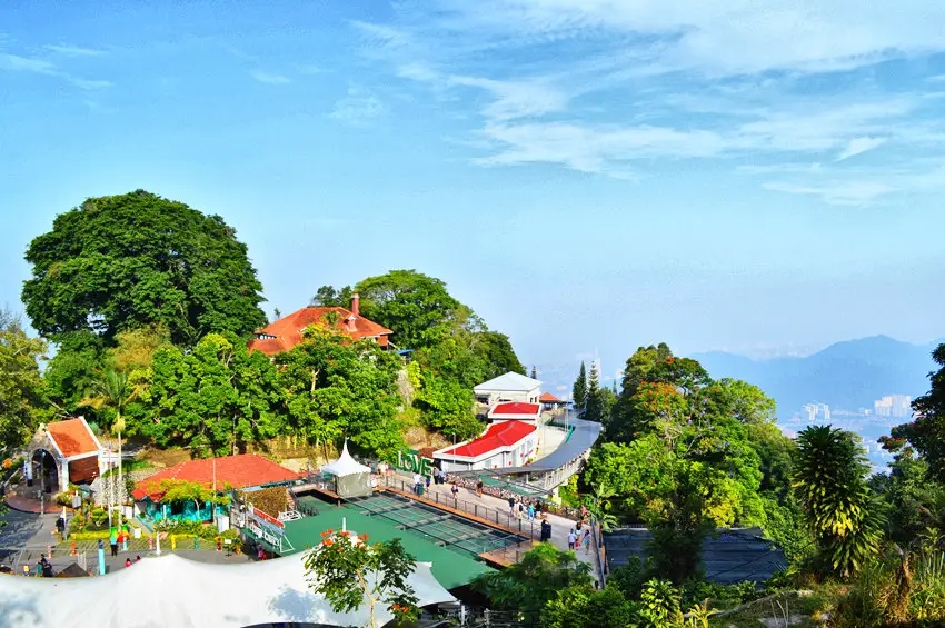 馬來西亞旅游勝地——檳城升旗山